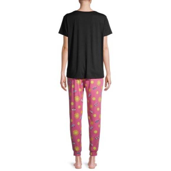 Secret Treasures Short Sleeve T-shirt and Joggers Pajama PJ Set Size Small NWT - Picture 6 of 6